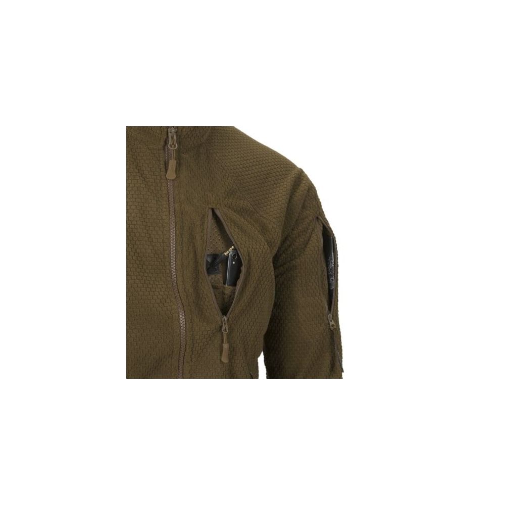 Bunda ALPHA TACTICAL Jacket - Grid Fleece - Helikon-Tex®