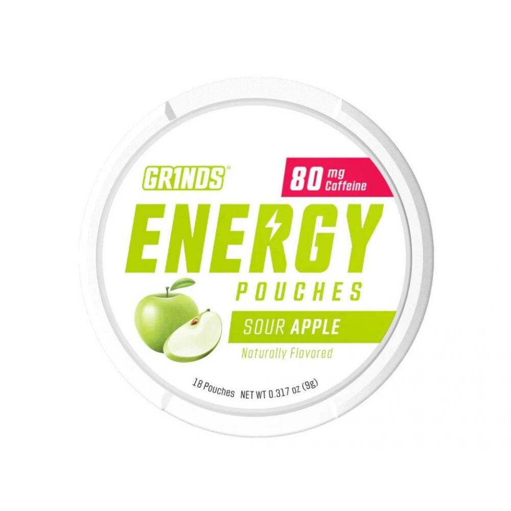 Energy sáčky SOUR APPLE 80mg - GRINDS