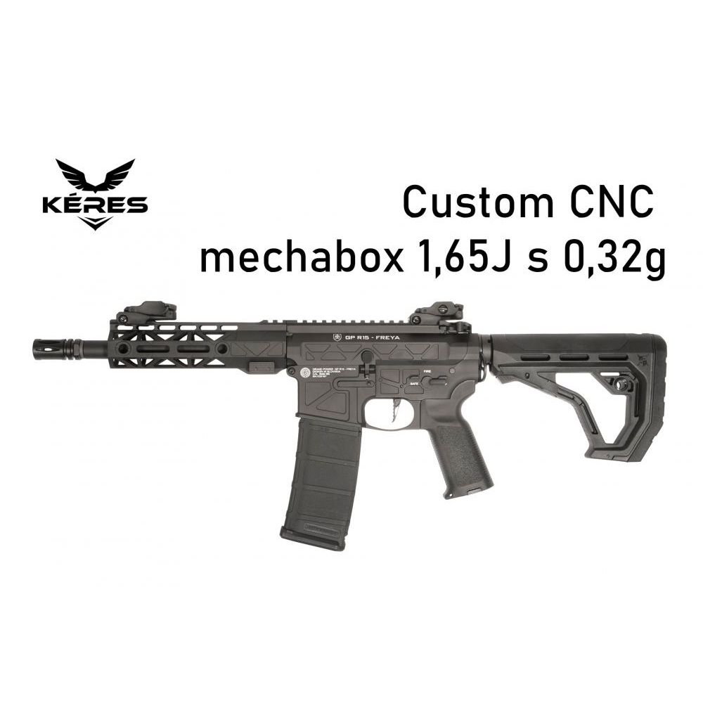 FREYA R15 M-LOK 7" gen.2 Custom CNC mechabox 1,65J s 0,32g - KÉRES Custom