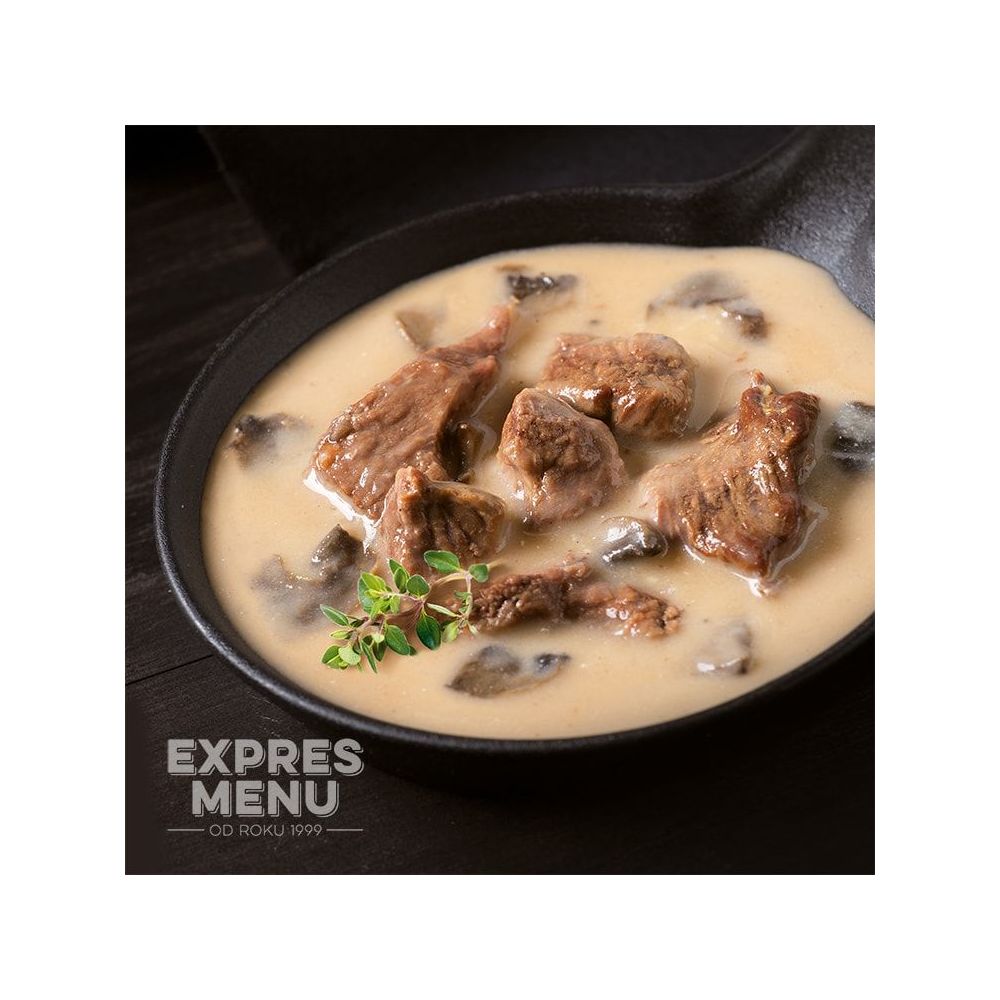 Hovězí Stroganov - 2 porce - Expres Menu 