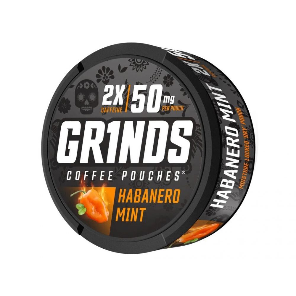 Kávové sáčky HABANERO MINT 50mg - GRINDS