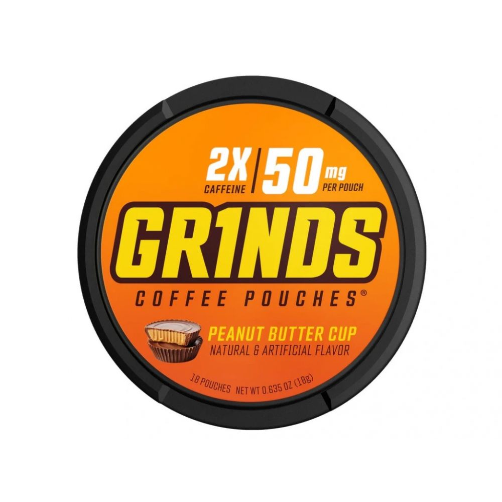 Kávové sáčky PEANUT BUTTER CUP 50mg - GRINDS