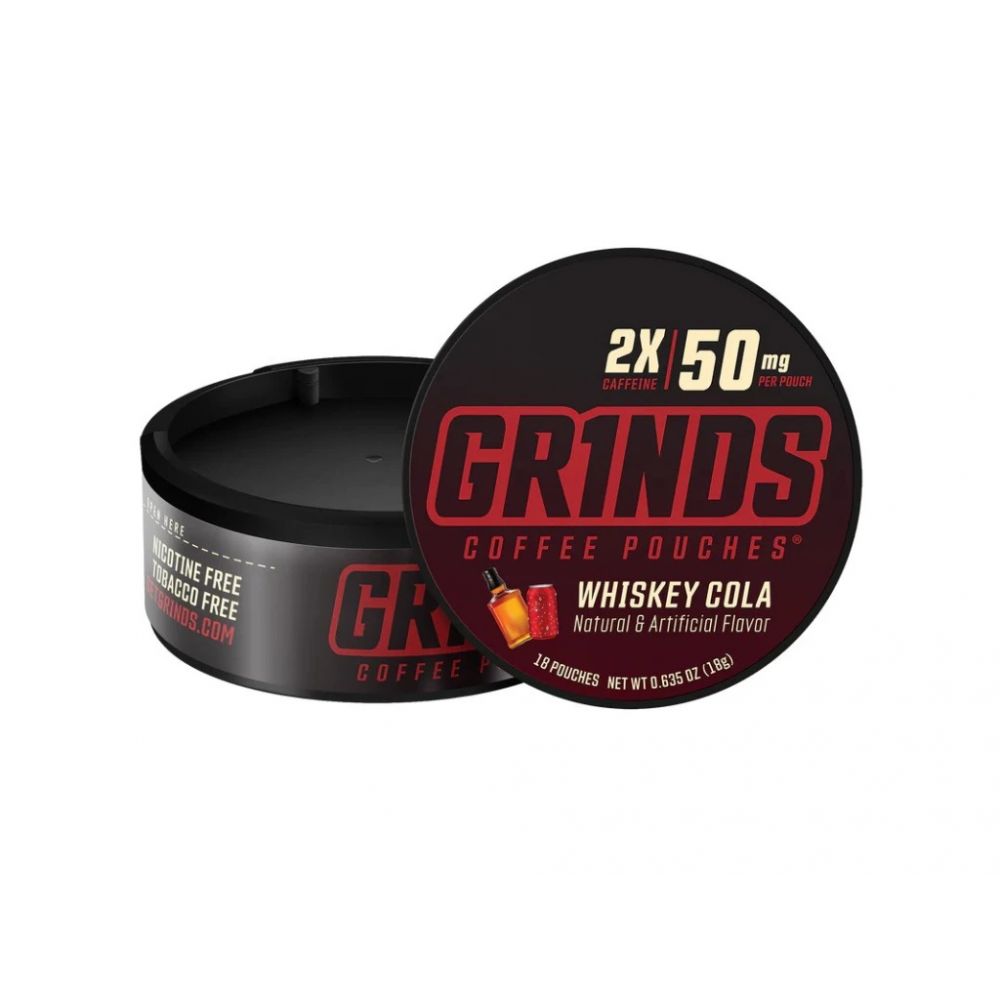 Kávové sáčky WHISKEY COLA 50mg - GRINDS