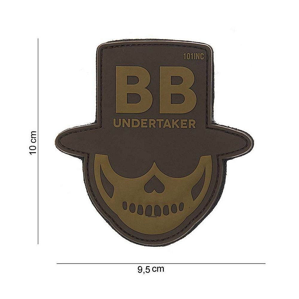 Nášivka PVC BB Undertaker - 101.INC