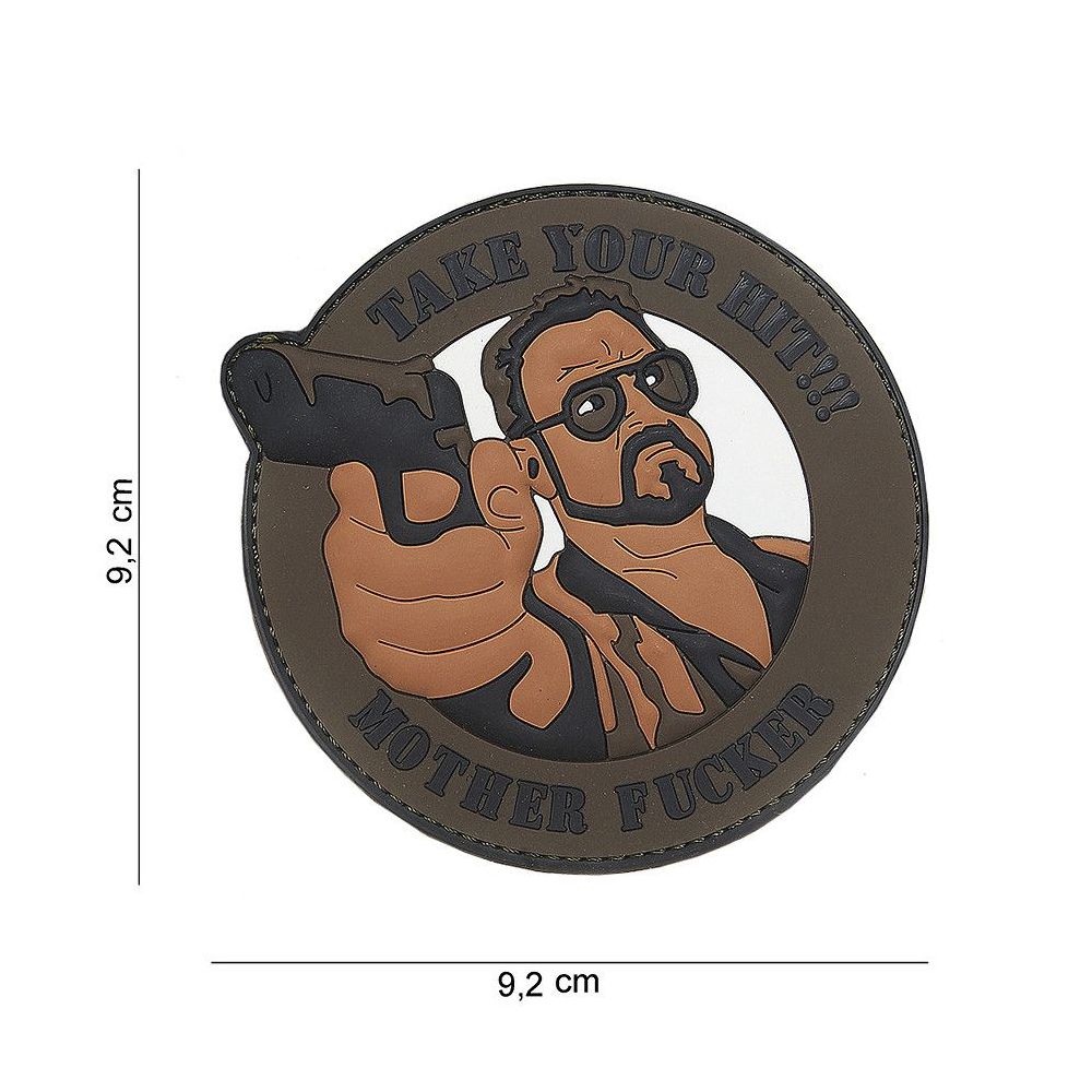 Nášivka PVC Take your hit - 101.INC