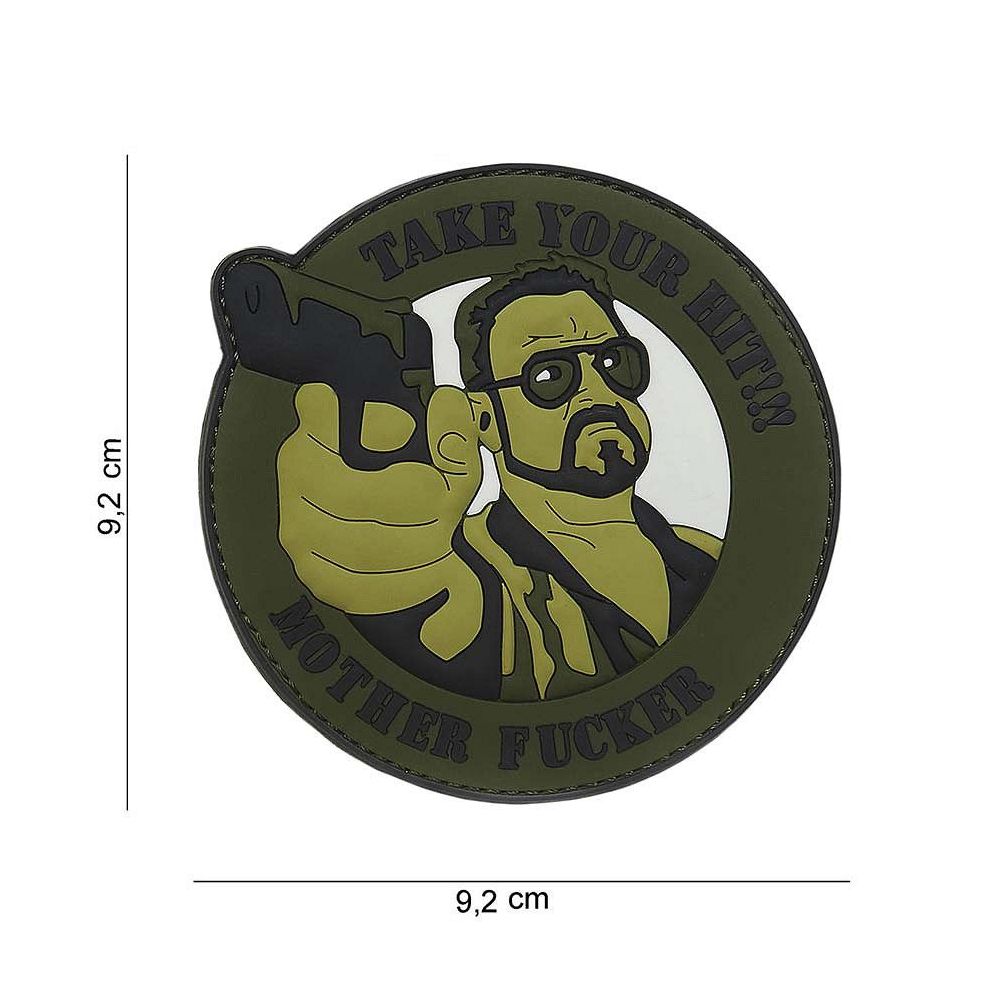 Nášivka PVC Take your hit - 101.INC