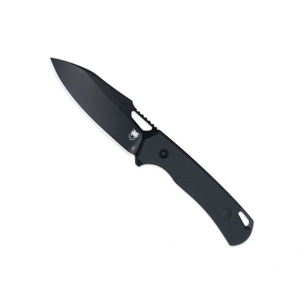 Nůž s pevnou čepelí Wolverine Fixed Blade - černý - CobraTec