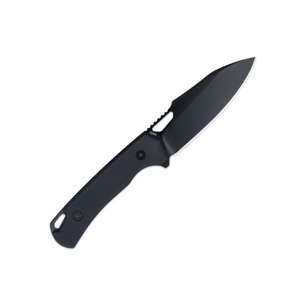 Nůž s pevnou čepelí Wolverine Fixed Blade - černý - CobraTec
