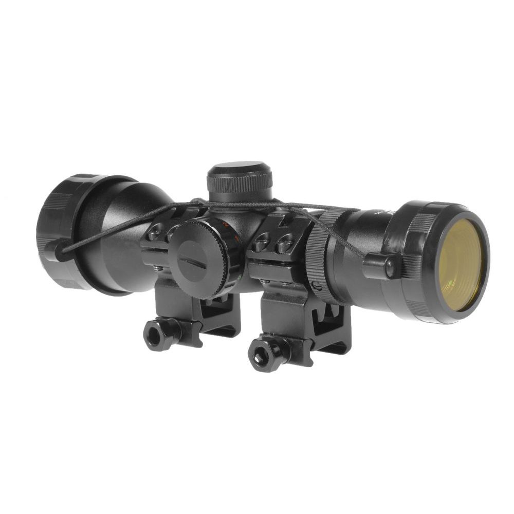 Puškohled 3-9x40 s podsvíceným křížem - Delta Armory