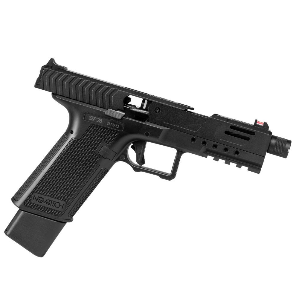 SSP28 - Split-Slide GBB - plynová pistole  Semi/Full auto - černá - Novritsch