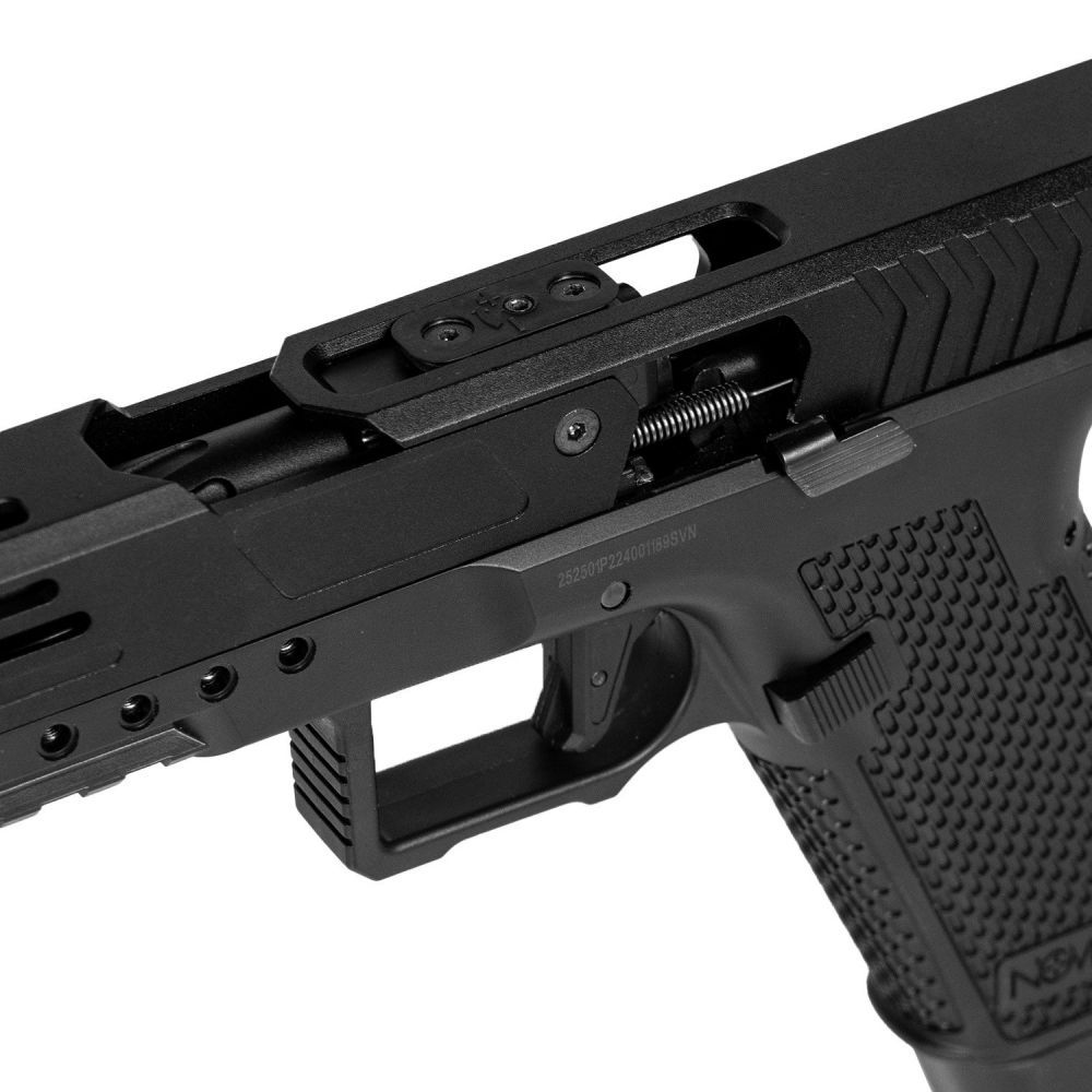 SSP28 - Split-Slide GBB - plynová pistole  Semi/Full auto - černá - Novritsch