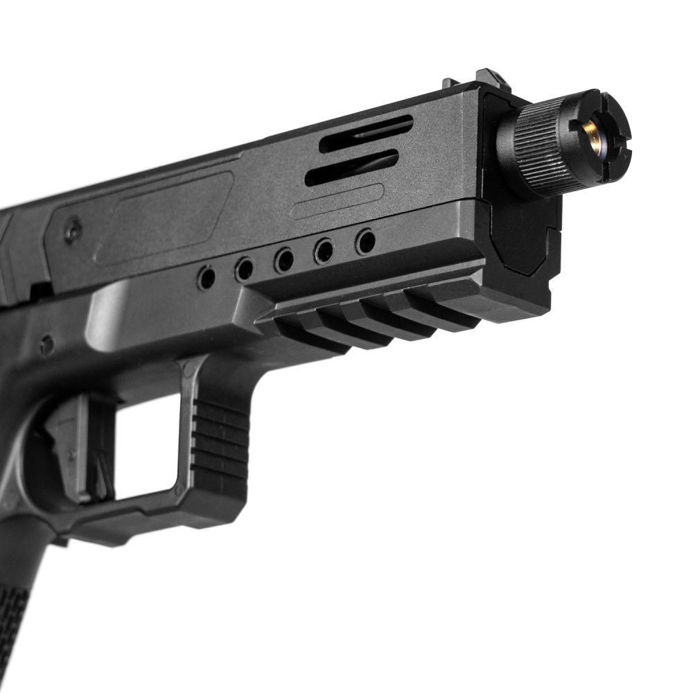 SSP28 - Split-Slide GBB - plynová pistole  Semi/Full auto - černá - Novritsch