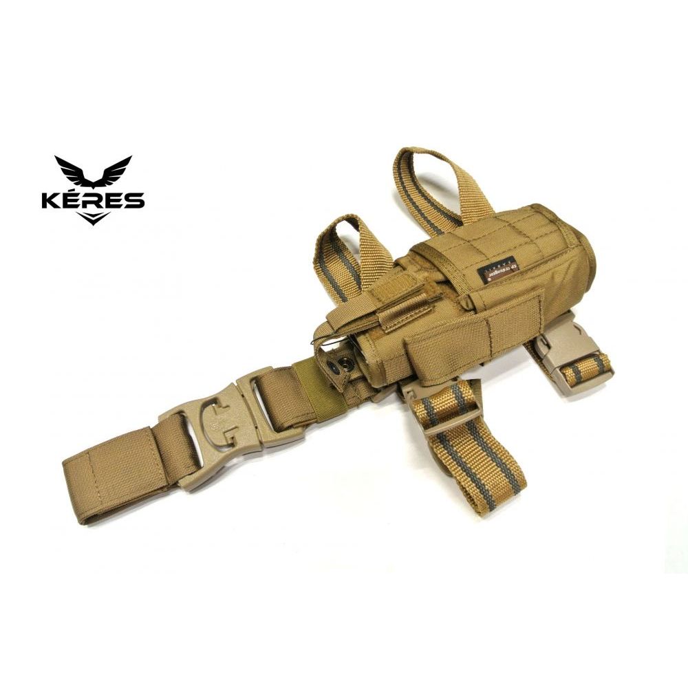 Stehenní pistolové pouzdro Tornado pro leváky - Coyote Brown - EmersonGear