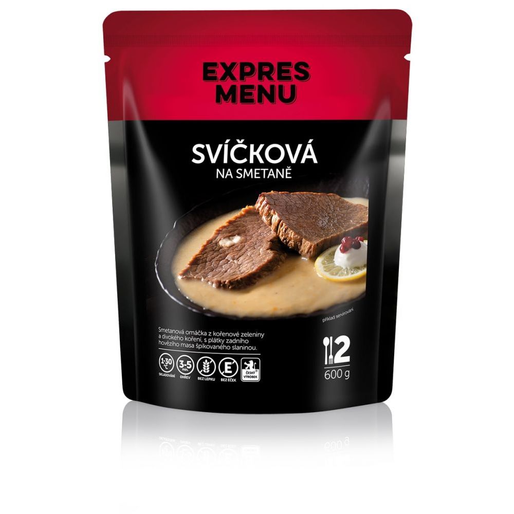Svíčková na smetaně - 2 porce - Expres Menu 
