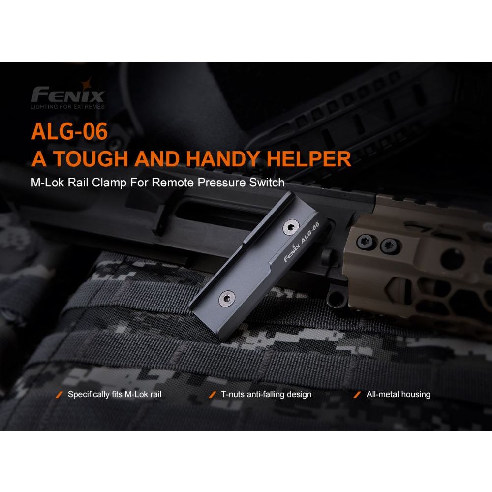 Úchyt  ALG-06 pro kabelový spínač na M-LOK - Fenix