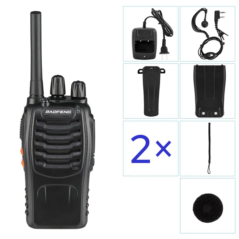 Vysílačka BAOFENG BF-888S - set 2ks - Baofeng