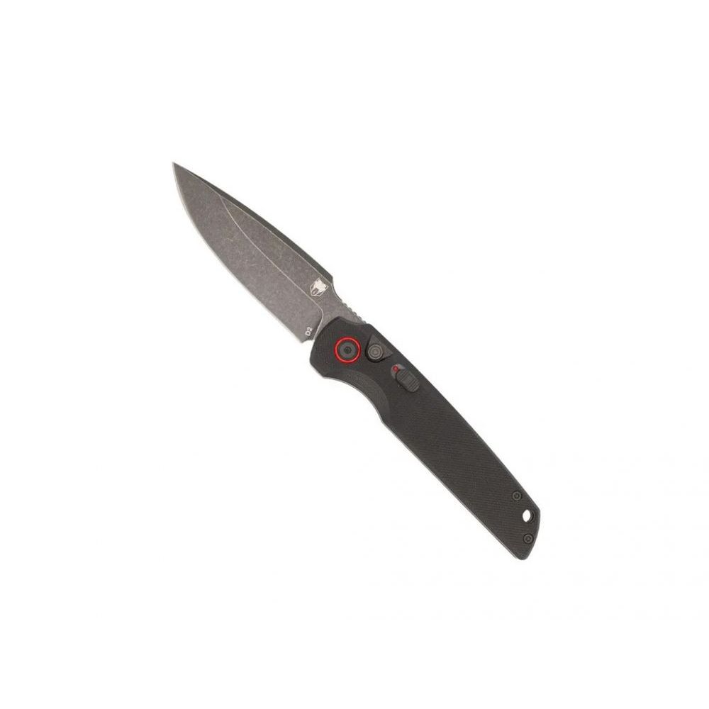 Zavírací nůž Jackal Automatic - černý - CobraTec