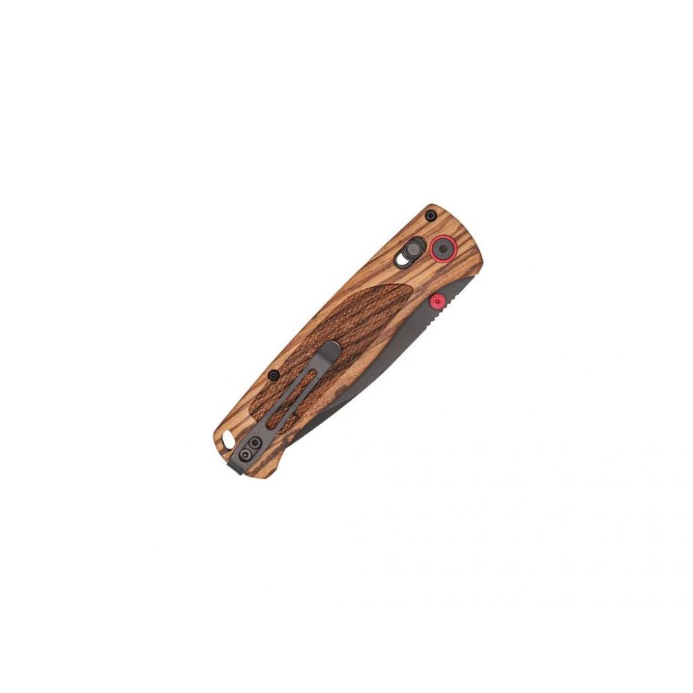 Zavírací nůž Zebrawood Bar Lock - tanto - černý - CobraTec